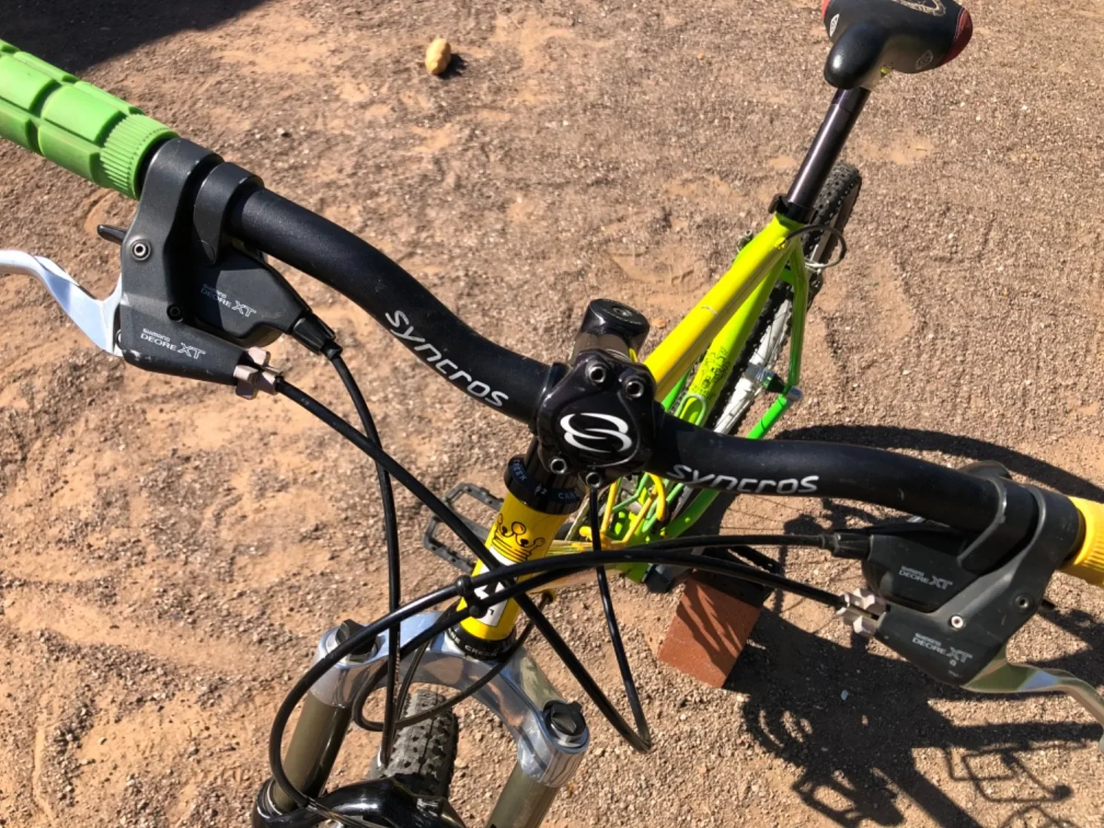 Bicicleta de montaña mediana de 18" XT / XTR / Cromoly Steel de fabricación independiente