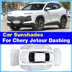 For Chery Jetour Dashing 2022 2023 Sunshades UV Protection Curtain Sun Shade Visor Front Windshield Protector Car Accessories