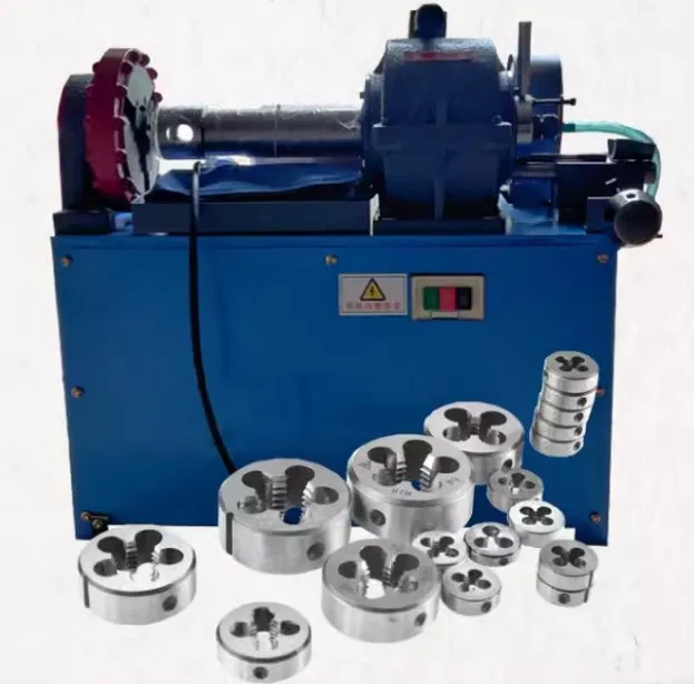 Circular Steel Rod Threading Rolling Machine Round Steel Bolt Nut Thread Rolling Machinery with Motor As Core Component