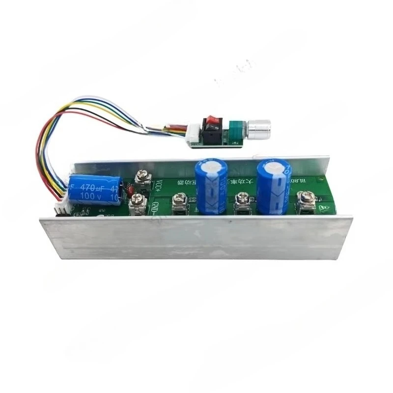 1PCS DC24V-80V Max 2000W High-Power Sensorless Brushless Motor Driver No Hall with Speed Regulator for Drone/Underwater Thruster