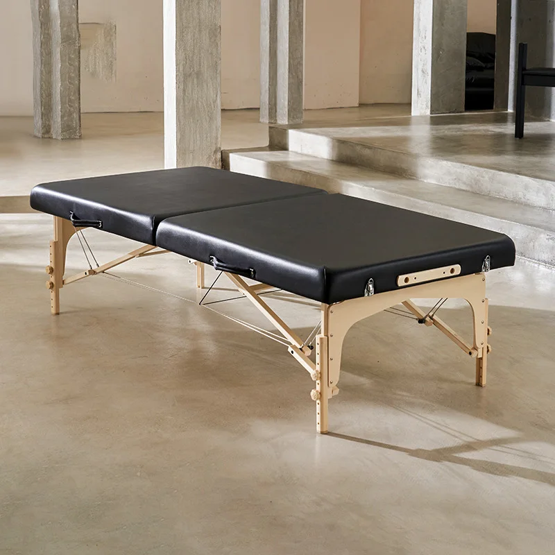 

Portable Beauty Bed Foldable Back Massage Bed Wide Lift Portable Beauty Salon Massage Parlor Tattoo Bed Beauty Salon Furniture