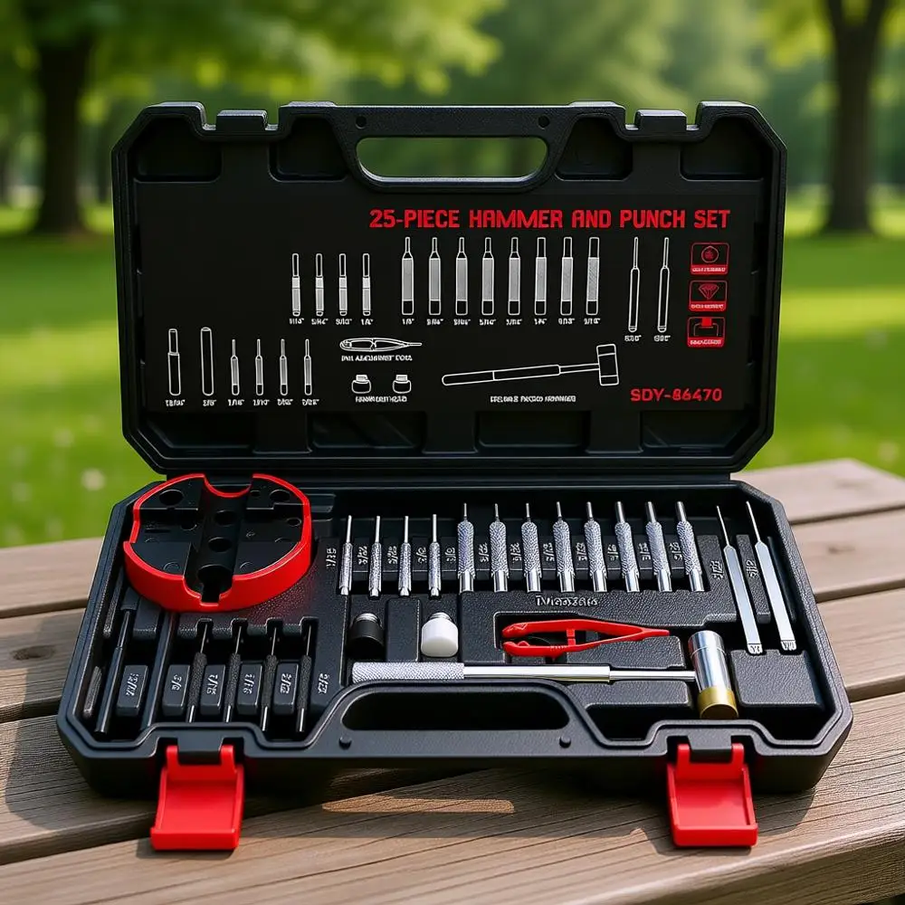 25-Piece Pin Punch …