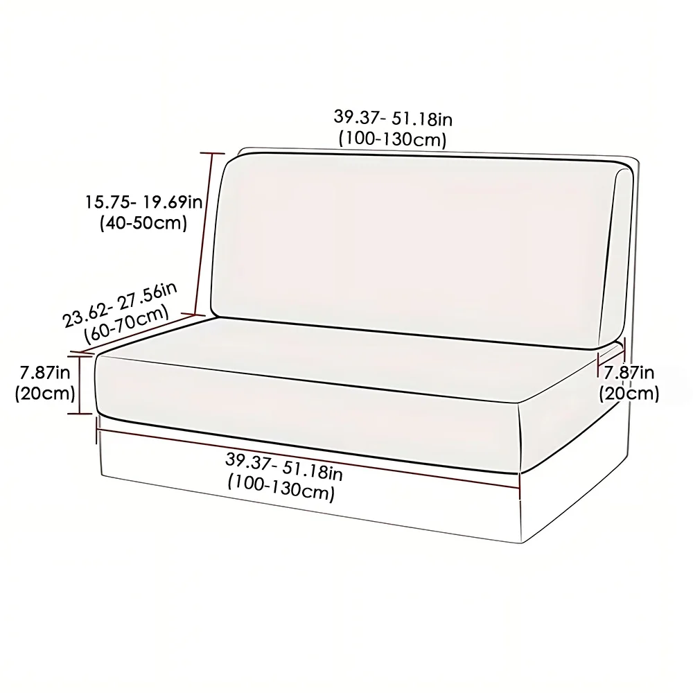 RV Dinette Cushion Covers, Stretch Full-wrap Sofa Protectors with Snug Fit. Suitable for Travel Trailers, RV Booth and Dinette Sofas of Most Campers. Classic Style to Upgrade Your RV Interior, Ideal for Outdoor Camping Lovers. view 3