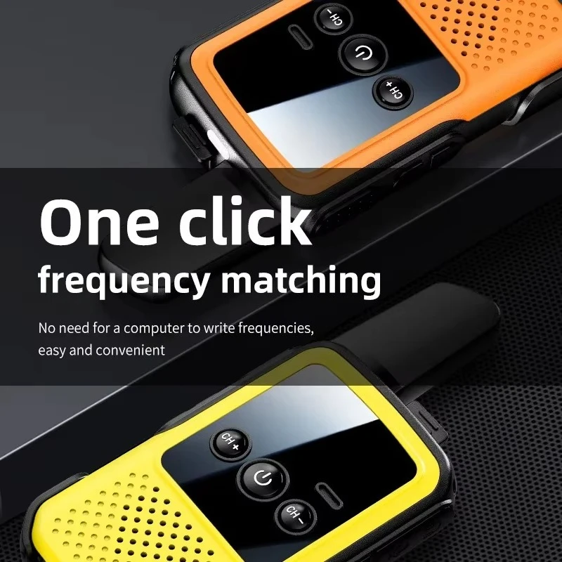 ANYSECU BT300 MiniWalkie Talkie  Two-way Radio 2 PCS Kids Walkie-talkie PMR/FRS Communication Radio Portable for Camping Toys