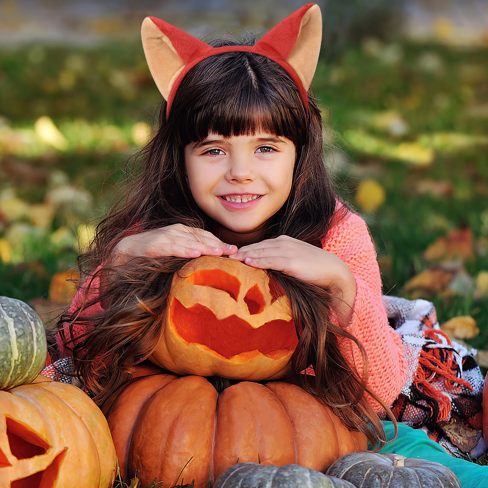 

Набор из 4 ободков для волос с лисьими ушками, креативный мультяшный ободок, декоративный ободок для волос для Хэллоуина, карнавальный аксессуар