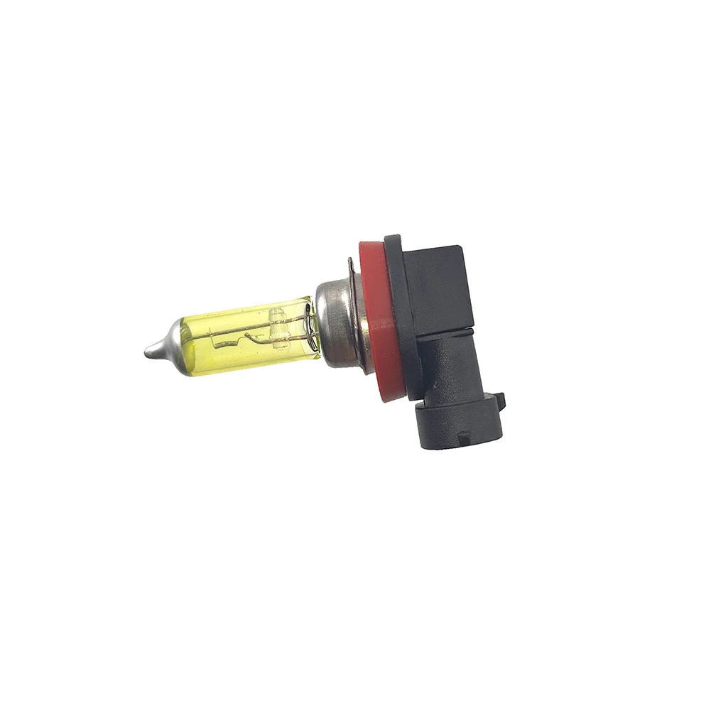 Halogen Bulb Headlights 2pcs 12V-24V DC 2000LM 360 Degrees Aluminum Alloy Replacement YellowDaytime Running Light