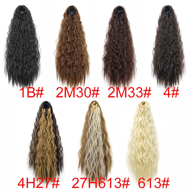 Thumbnail 2 - #74 Latest Synthetic Drawstring Ponytails Offers