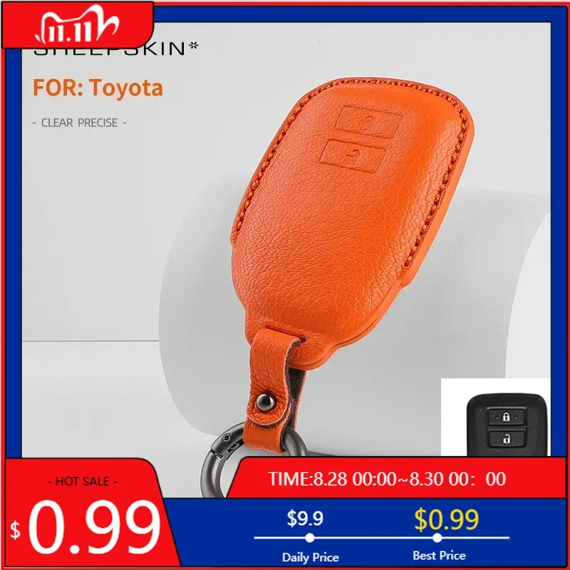 

Наклейки на интерьер из овчины для Toyota Yaris Yarisl Verso Vios, чехол для дистанционного ключа автомобиля, брелок, 2 кнопки, автоаксессуары