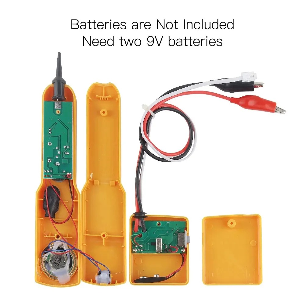 جديد RJ11 شبكة تستر الهاتف كابل الهاتف تستر الحبر سلك المقتفي التتبع تشخيص لهجة خط مكتشف كاشف الشبكات أيضا #5