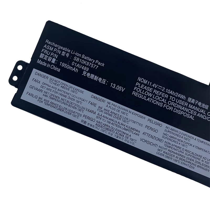 Imagem -04 - Lenovo-thinkpad Bateria do Portátil Série 01av489 T470 T480 A475 A285 01av419 01av420 01av421 Sb10k97576 Sb10k97578