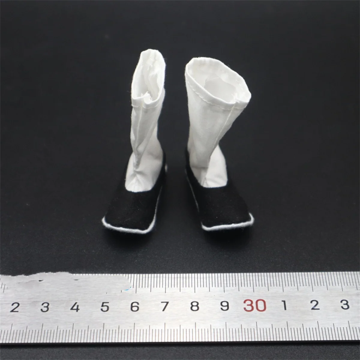 

1/6 Scale Fbaric long Male Shoes Ancient Stock Soldier Boots Fabric Three Kingdoms for 12inch Action Figure Model Toys