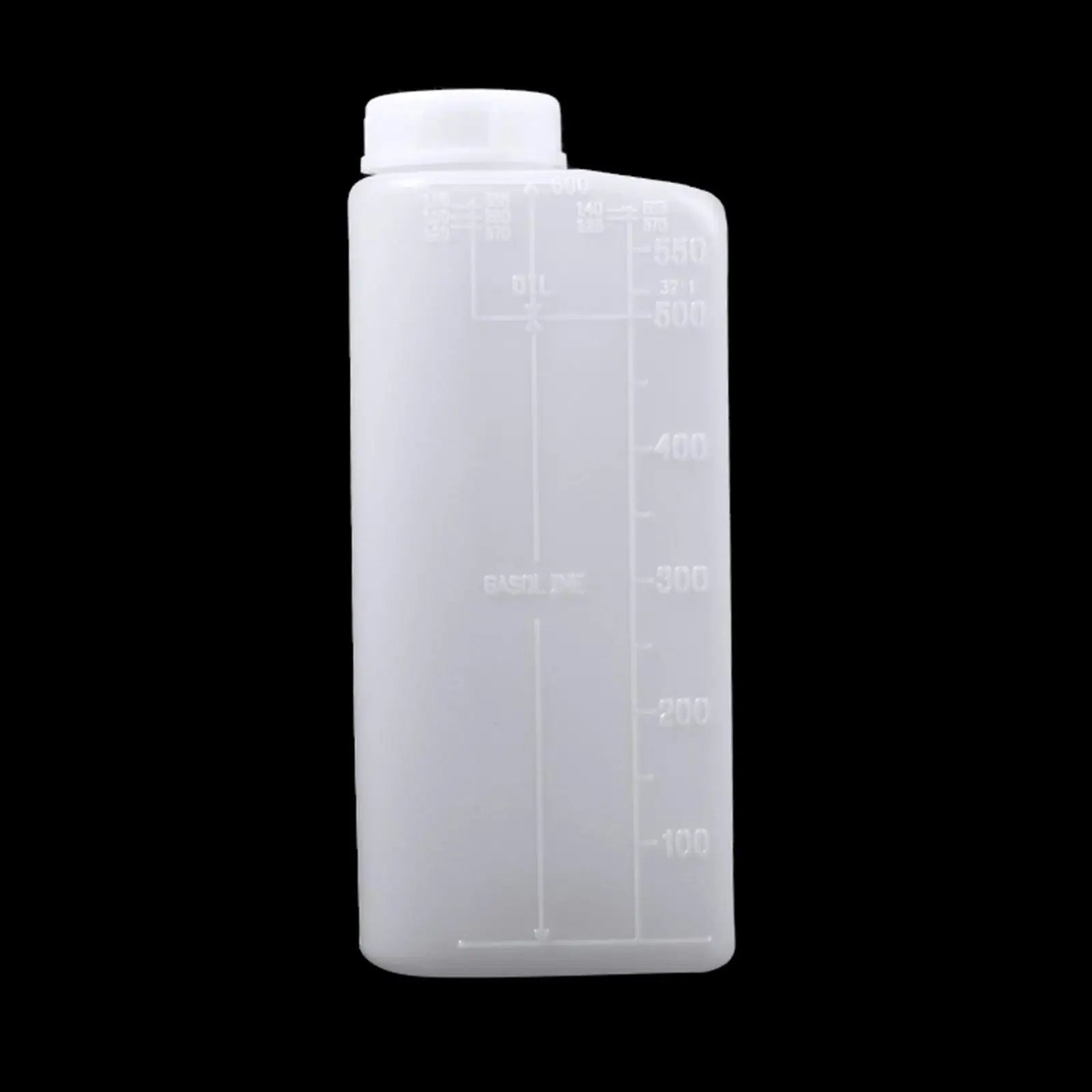 600ml 2-Stroke Fuel Mixing Bottle for Lawn Kitchen Gadget Accessory