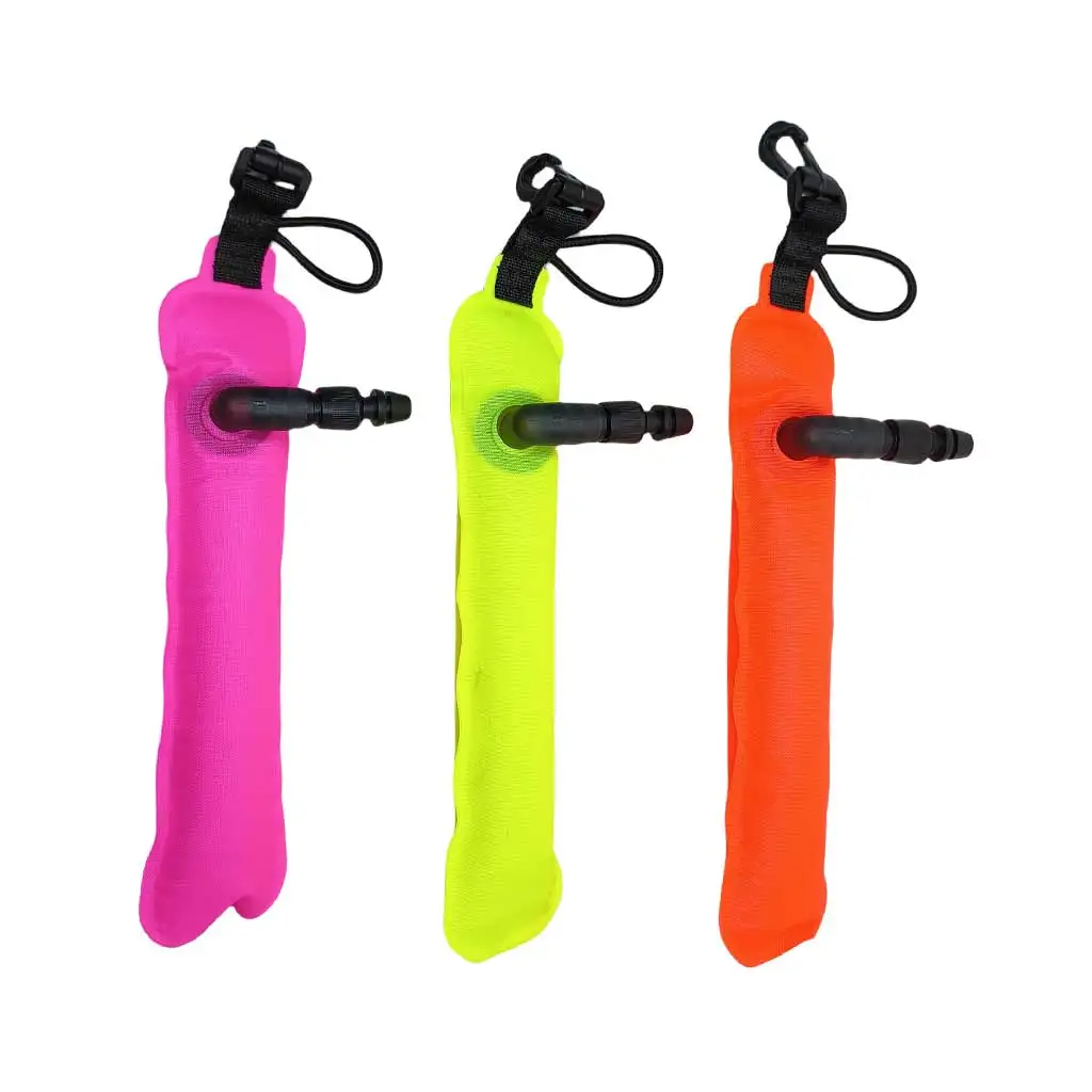 1 قطعة مضيئة سطح صغير ماركر العوامة البسيطة SMB والعتاد العلامة ليلة الغوص علامة السلامة الأساسية ل BCD خزان ظهره غواص هدية #6