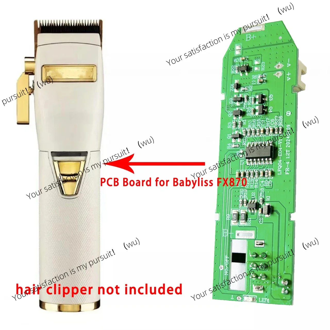 

Hair clipper Circuit Board PCB Main board For Babyliss FX870 FX 870 Electric trimmer Motherboard hair cutting machine Parts