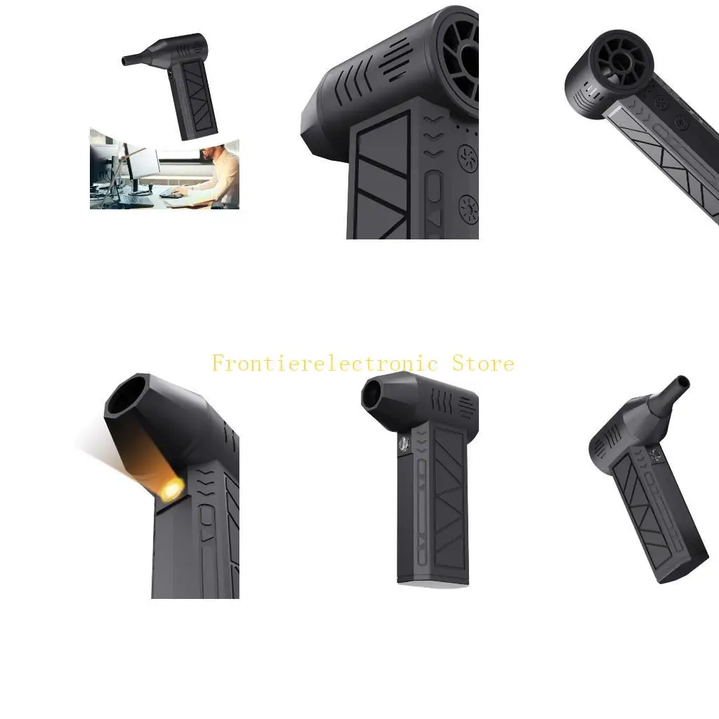 

G8DB Jet Fan Быстрая скорость воздуходувки для удаления снега в автомобиле Выдувание листьев Чистка волос домашних животных