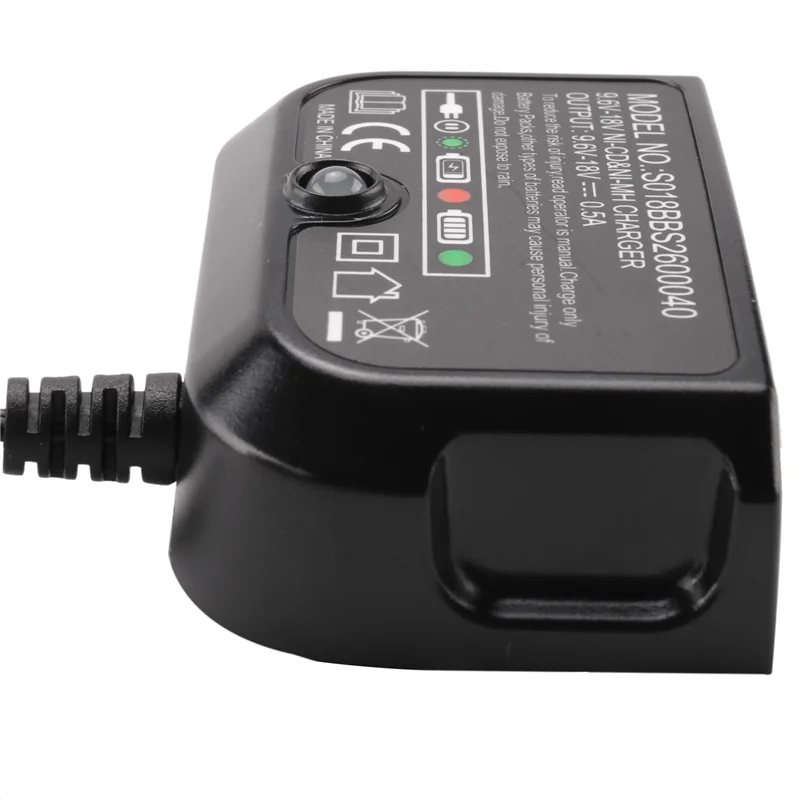 A24F-Replacement Charger For Black &Decker 9.6V-18V A12 A12-X HPB18 HPB14 HPB12 HPB96 NI-CD NI-MH Battery Charger US Plug
