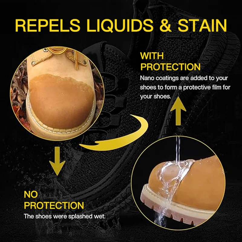 Water and Stain Shoe Protector 100Ml Stain Repellent Protection Waterproof Spray Multi purpose anti dirty spray