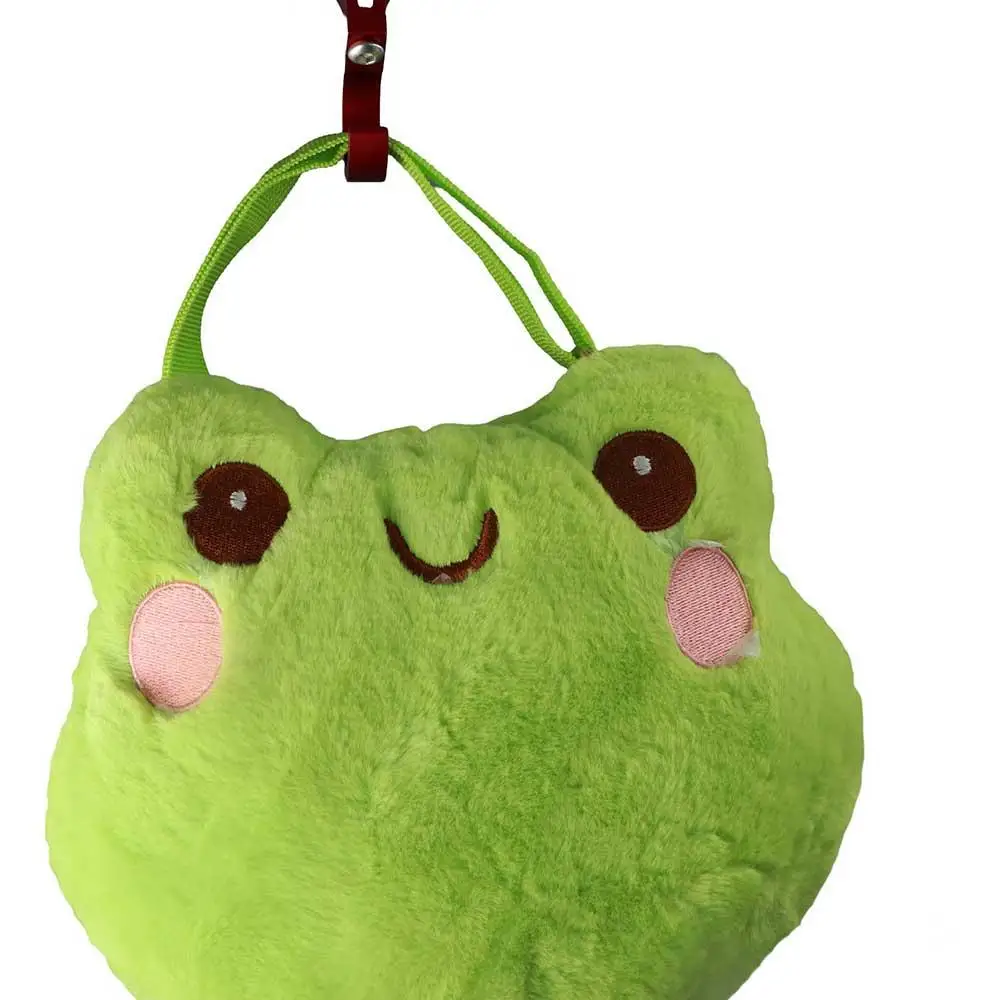 Princess Bear Frog Girl Crossbody Bags Kids Plush Coin Purse Children Bag Plush Doll Bag Single Shoulder Bag Women Handbag Bag