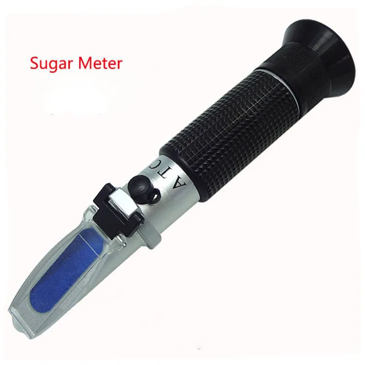 

5pcs RZ Brix Refractometer 0~32% RHB-32ATC Optical Sugar Food Beverages ATC Content Meter Tool Test Handheld