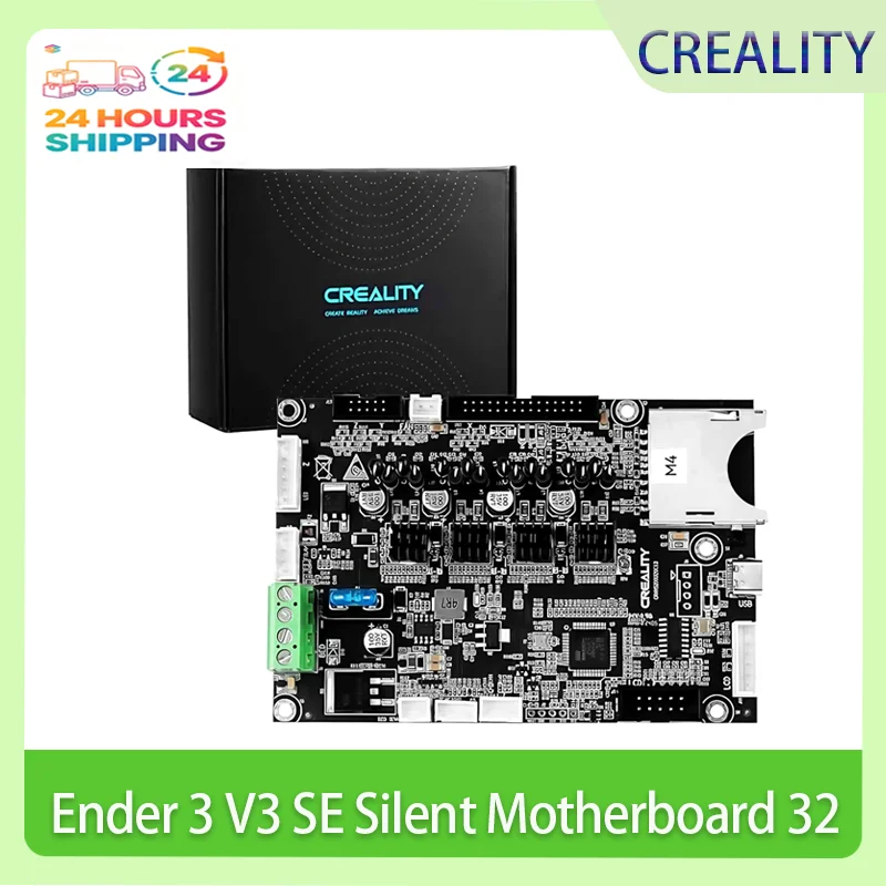 CREALITY Ender 3 V3 SE Silent Motherboard 32 Bit Silent Mainboard with MS35774 Driver ONLY Compatible with Creality Ender3 V3 SE