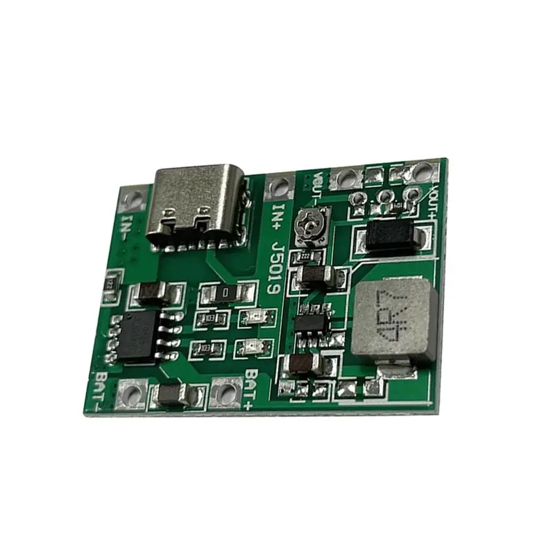 B76B Type-C Boost Converter Step Up Module 5V 2A DIY Power Supply Board for 18650 Lithium Battery Charging