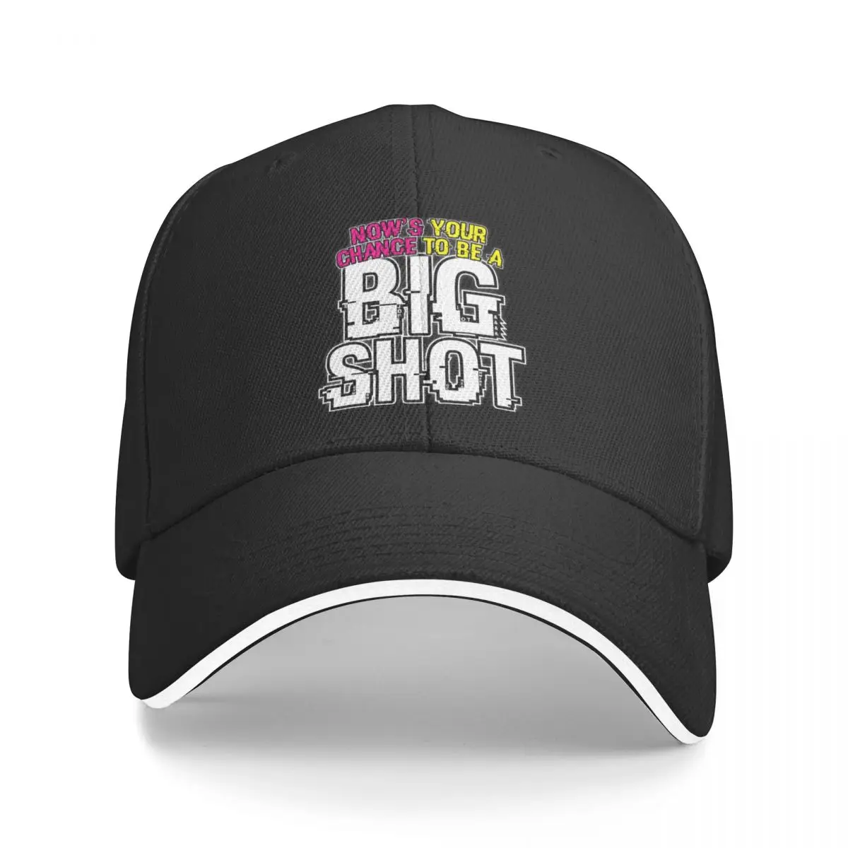 

Now's Your Chance To Be A Big Shot Baseball Cap Horse Hat Streetwear sun hat Male Women's