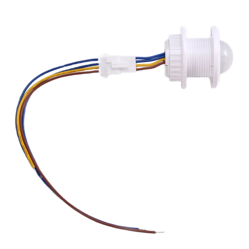 Mini Motion Sensor Light Switch 110-220V PIR Sensor Smart Detection Time Delay Adjustable Infrared Induction Detector-N33R