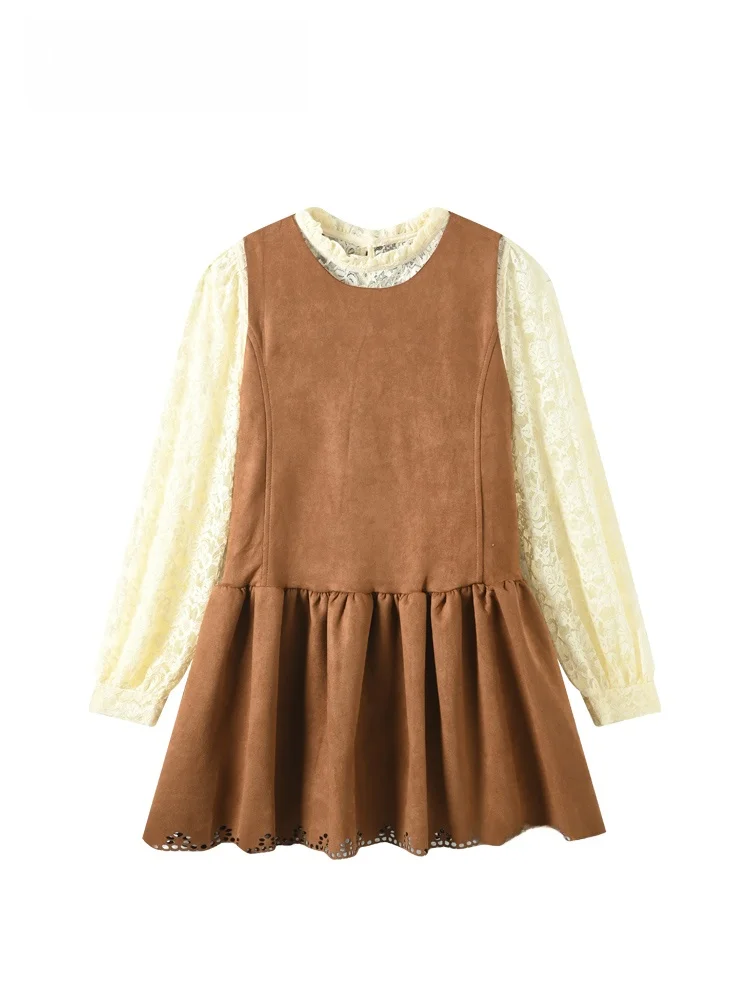 

Женский жилет размера плюс Dr Set, осенний модный комплект в стиле ретро Long Sve Meral, юбка трапециевидной формы с высокой талией, комплект для поездок на работу