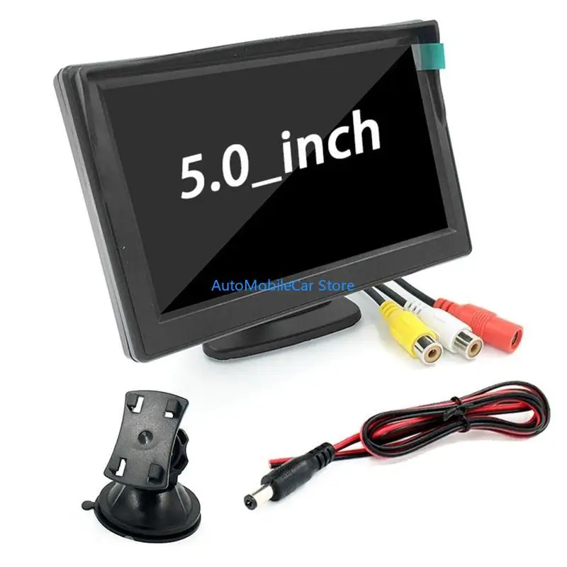 G8TE Car Reversing Backup-Camera Monitor Color Display Rear View Mirror