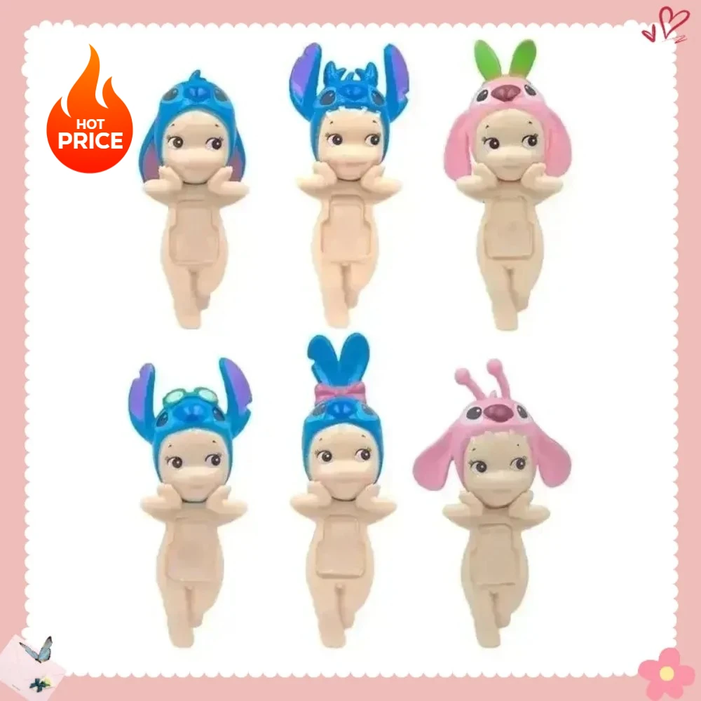 

2025 Caja ciega de Angel Hippers personaje de anime Kawaii caja sorpresa de dibujos animados juguete regalos para niños caja