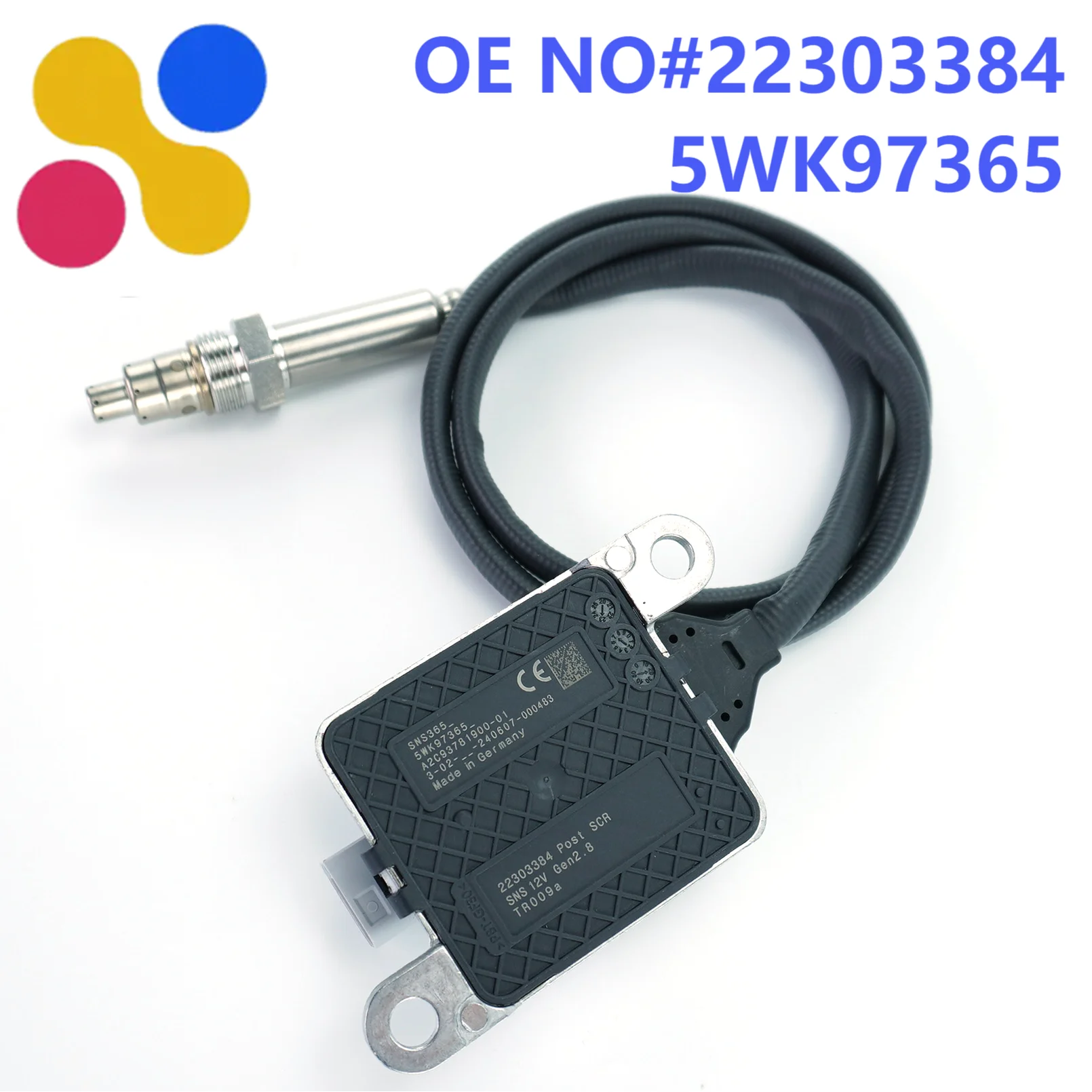 

НОВЫЙ 5WK97365 22303384 85023785 Выход вниз датчик кислорода азота для Volvo Mack D13 2017-2022 грузовик 12 В Nox датчик