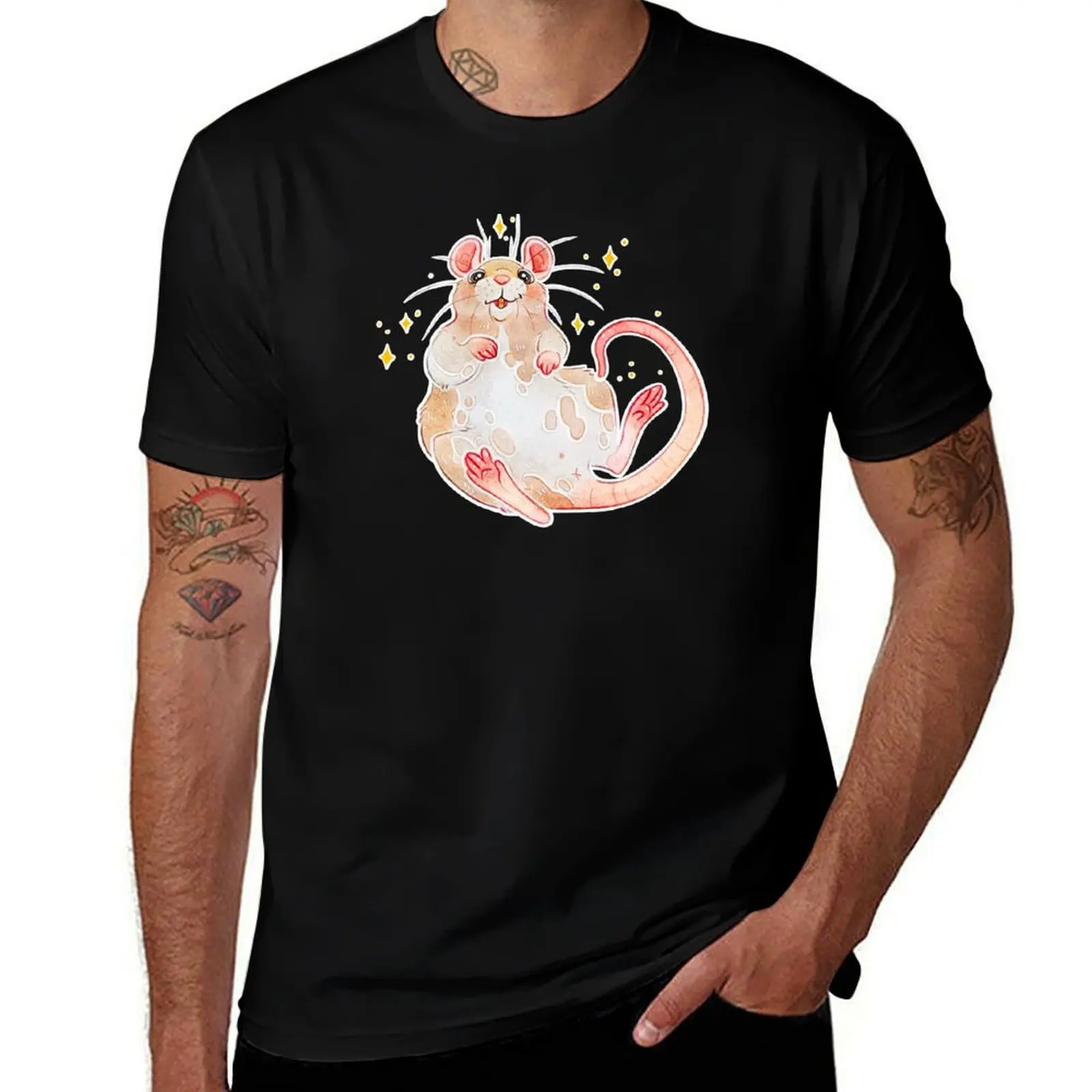 

Proper Rat T-Shirt man t shirt designer t shirts for man graphic vintage T-Shirt