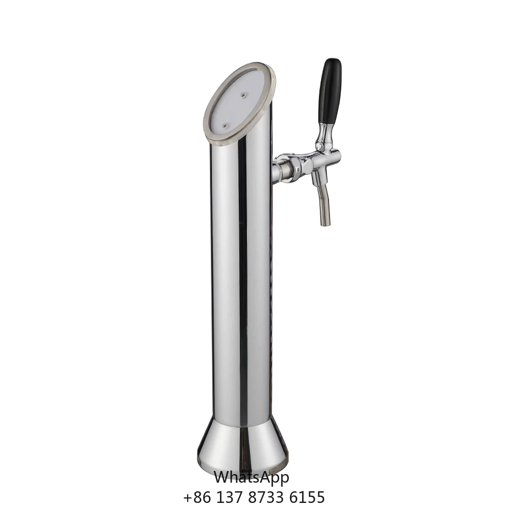 LED Lighted Draft Beer Tower Premium Drink Dispenser