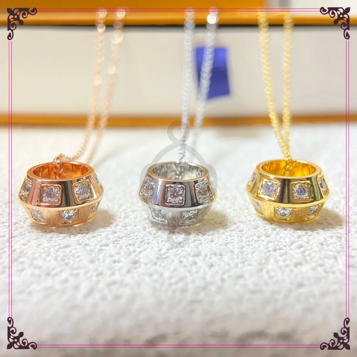 

2025 new 925S diamond studded classic necklace, fashionable and versatile, suitable for white-collar workers