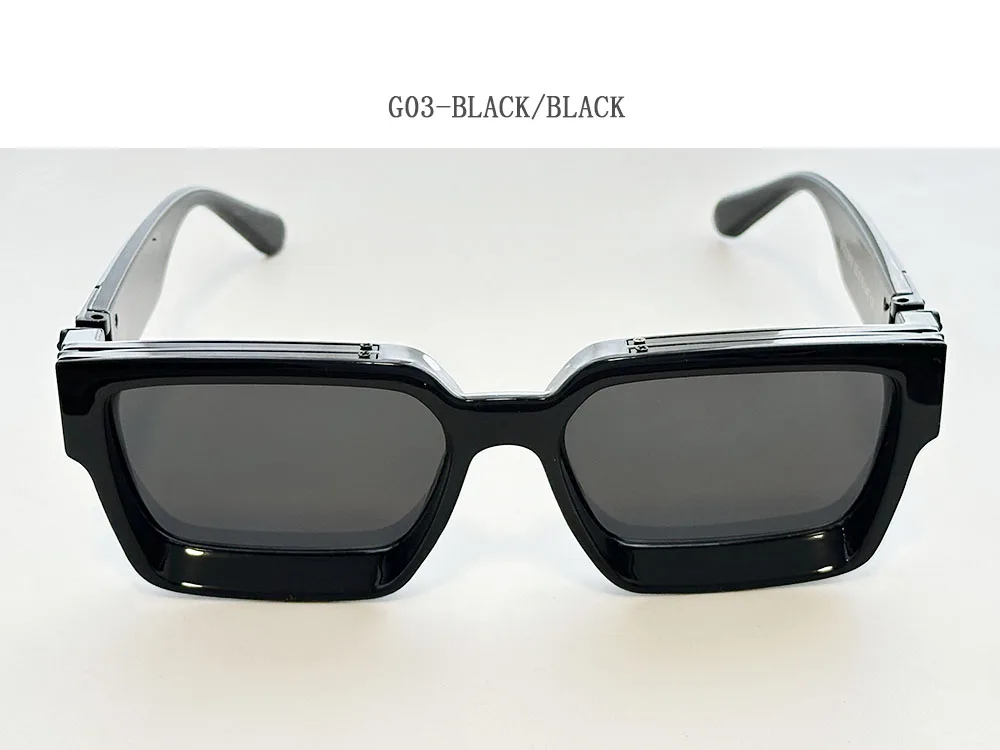 2026 Retro Quadrat Sonnenbrille Männer Vintage Millionär Sonnenbrille Frauen Trendy Urlaub Luxus Mode Gläser Gafas De Sol Hombre – Detail 22