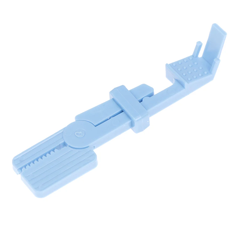 Dental X-Ray Film Plastic Snap Radiograph Holder Clip Wysokiej jakości sprzęt dentystyczny Materiały eksploatacyjne do laboratorium ustnego Niebieski