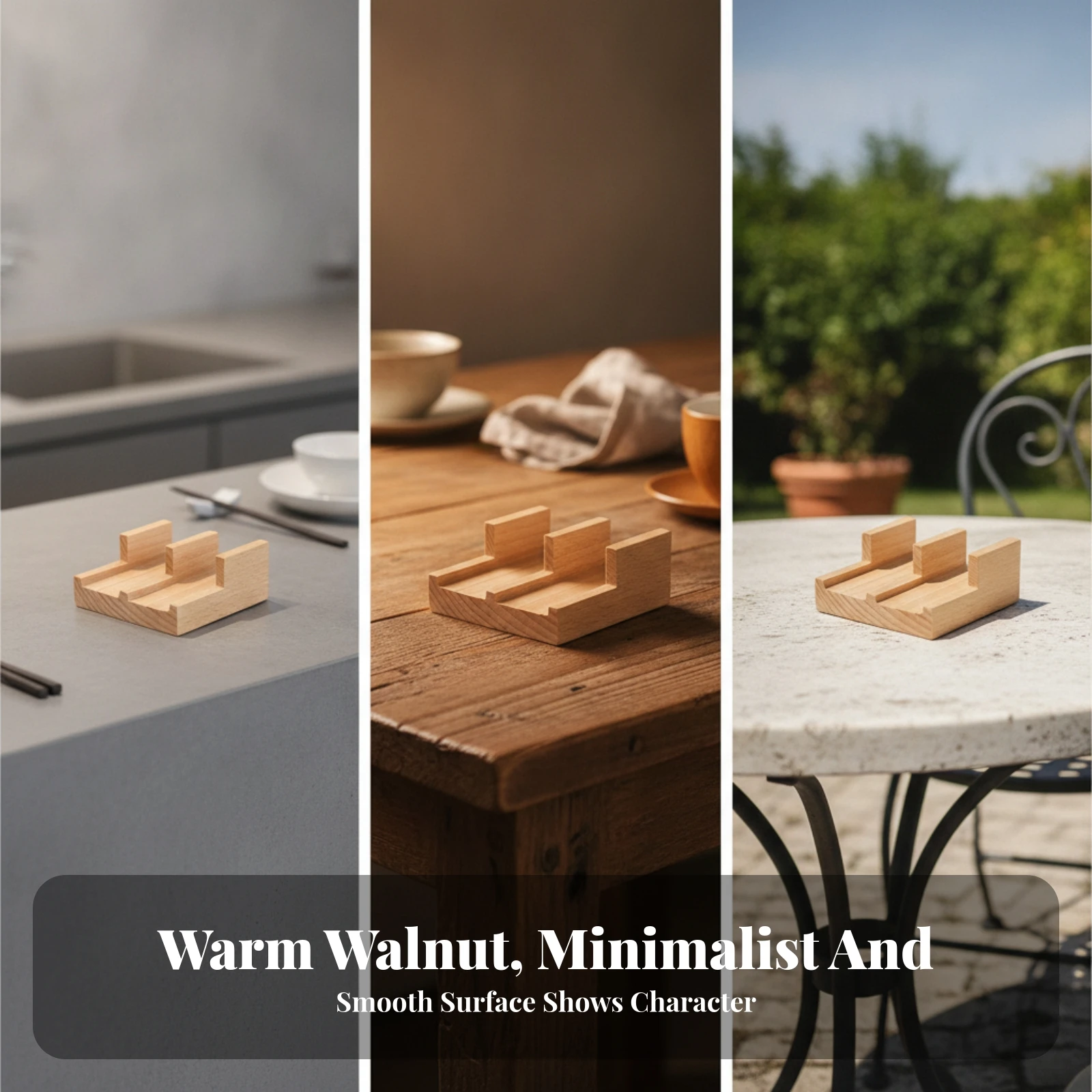 Sushi Stand Wooden Sushi Display Stand Presentation Platter Compact Tableware Space-Saving for Home Hosts, Dinner Table