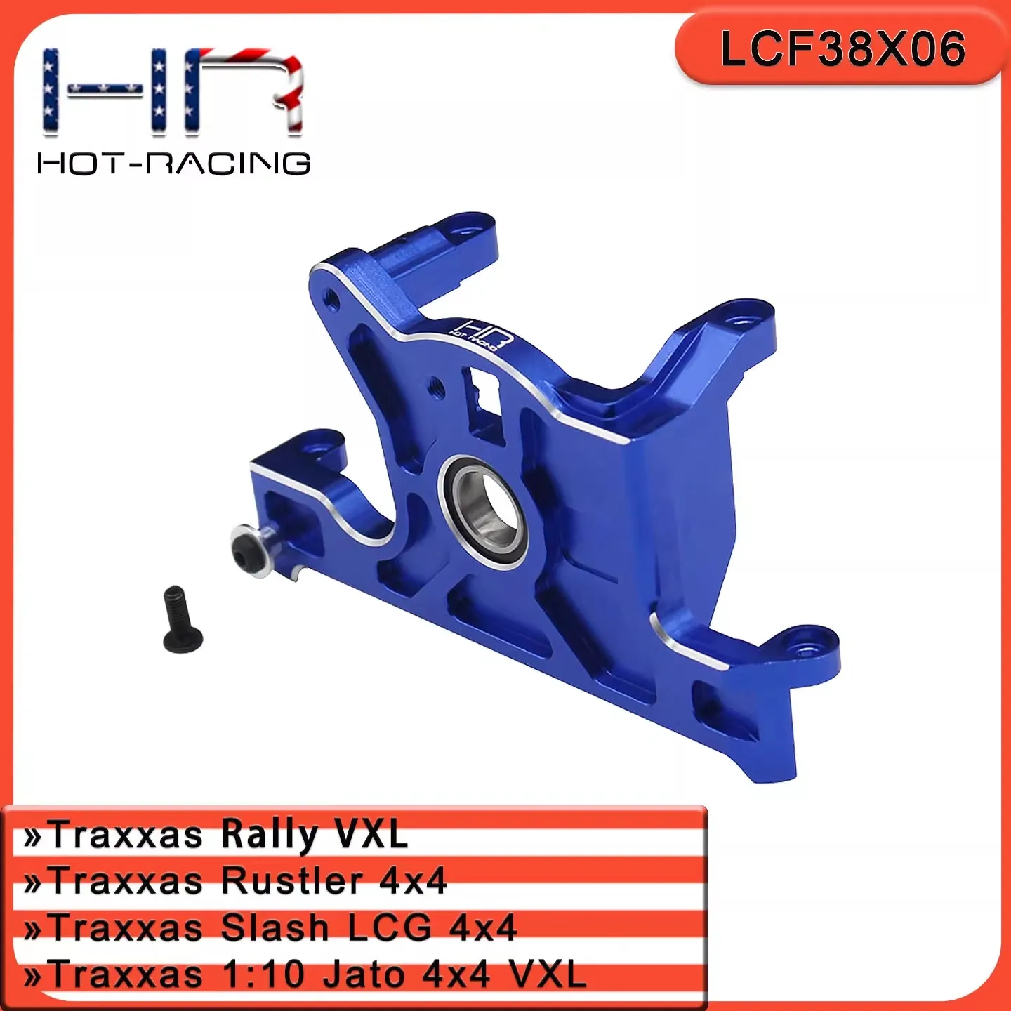 

HR Motor Mount with HD Bearing for Traxxas Slash LCG Rally Jato 4X4