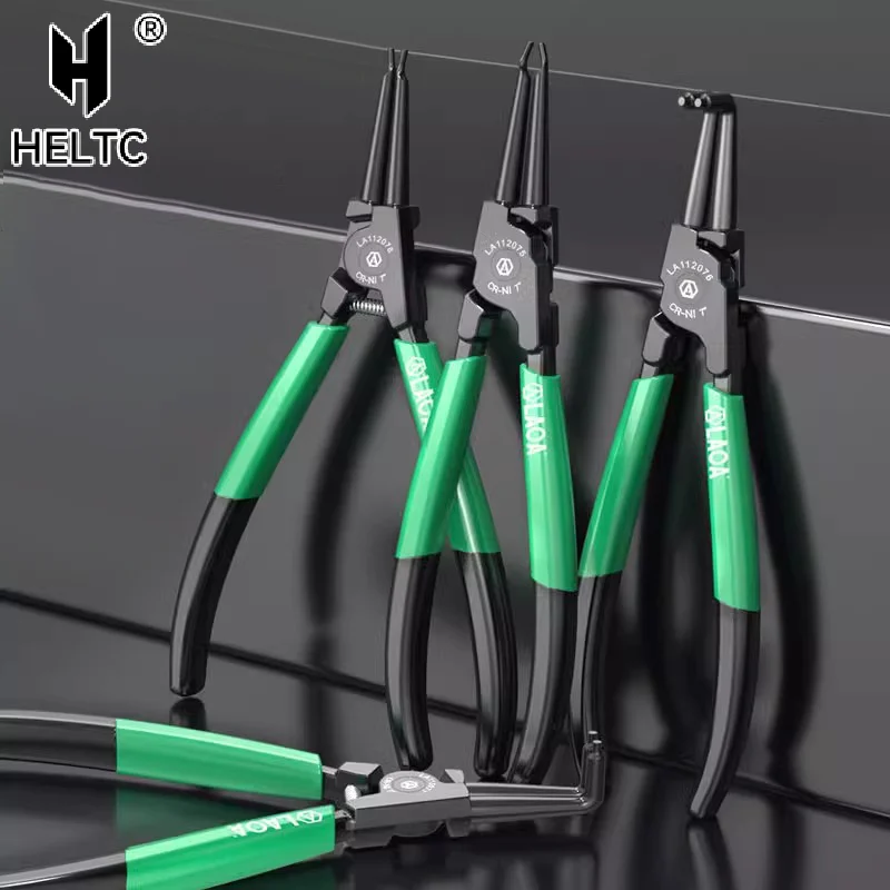 1 шт. LAOA 7-дюймовые внутренние внешние плоскогубцы, стопорные зажимы, портативные многофункциональные плоскогубцы с стопорным кольцом для ручного инструмента