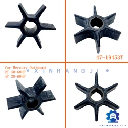 47-19453T Water Pump Impeller For Mercury-Mercruiser Outboard  Motor 2-stroke 40/45/55/60HP  4-stroke 30/35/40/50/60HP，4719453T