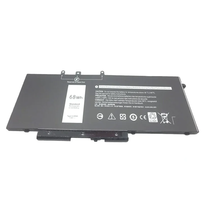 Imagem -02 - Lmdtk Nova Bateria do Portátil Gjknx para Dell Latitude E5480 5580 5490 5590 Precisão M3520 M3530 Gd1jp 7.6v 68wh