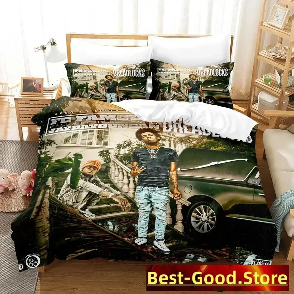 

RIP jaydayoungan Bedding Set Duvet Cover Sheet Printed Bed Set Pillowcase Bed Full Queen King Size Comforter Bedroom