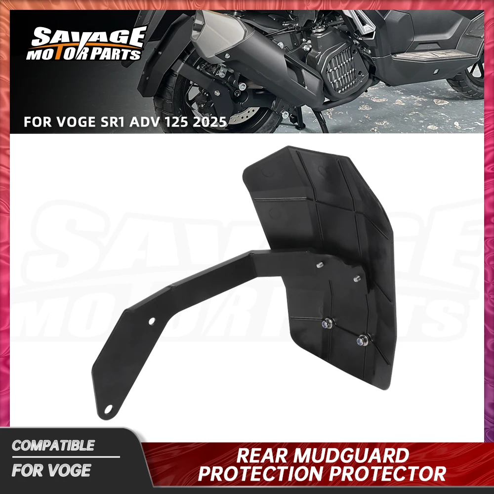 

SR1-ADV125 Rear Mudguard Protection Protector For VOGE SR1 ADV 125 2025 Motorcycle Accessories Rear Wheel Cover Mud Flap Guard