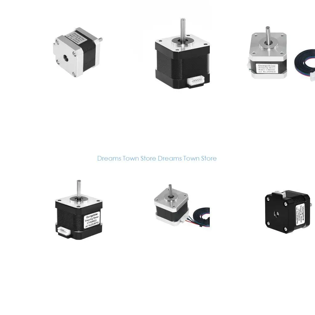 

HX6A Stepper Motor 4-lead Nema 17 42BYGH 1.5A 40mm For 3D Printer Monitor Equipment