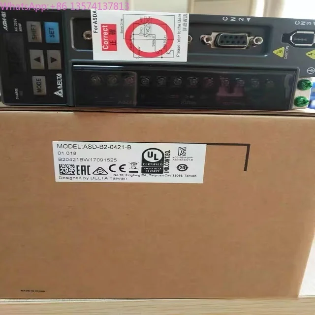 

ASD-B2-0421-B 400W Ac Servo Driver