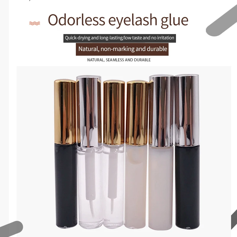 False Eye Lashes Glue Transparent Glue for Eyelash Extensions Waterproof Glue Lash Extension Supplies Makeup Tools Cosmetics