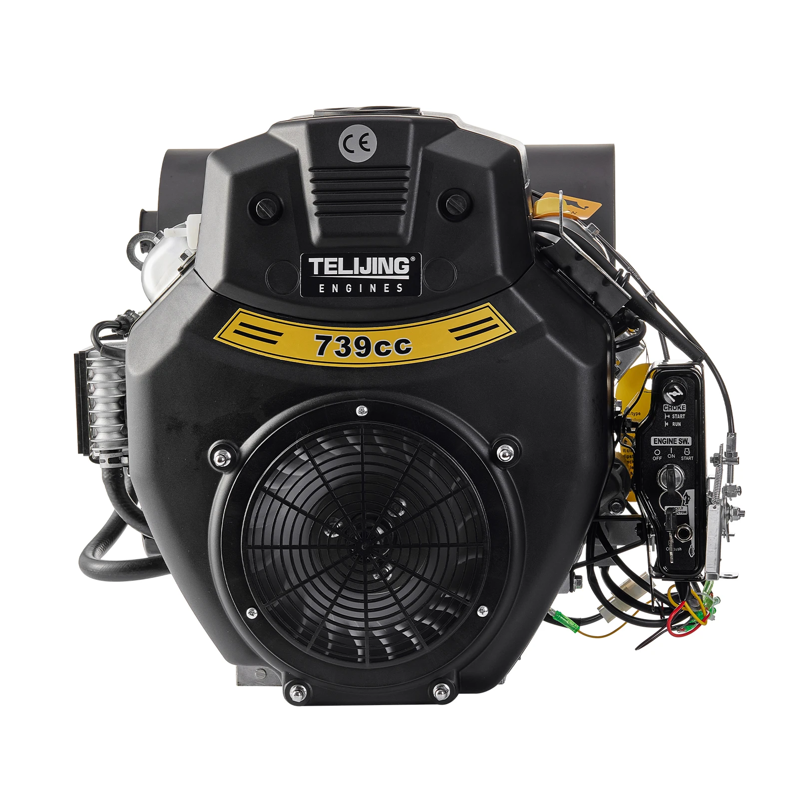 

739cc/27HP Save Fuel and Durable 4-Stroke Air-Cooled Marine Engine with Ecoil Start High Rigidity Industrial Machinery