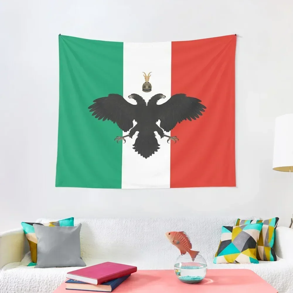 Arb?resh? Albanian Italian Flag Tapestry Decoration For Home Wall Decoration Items Anime Decor Bedroom Decorations Tapestry