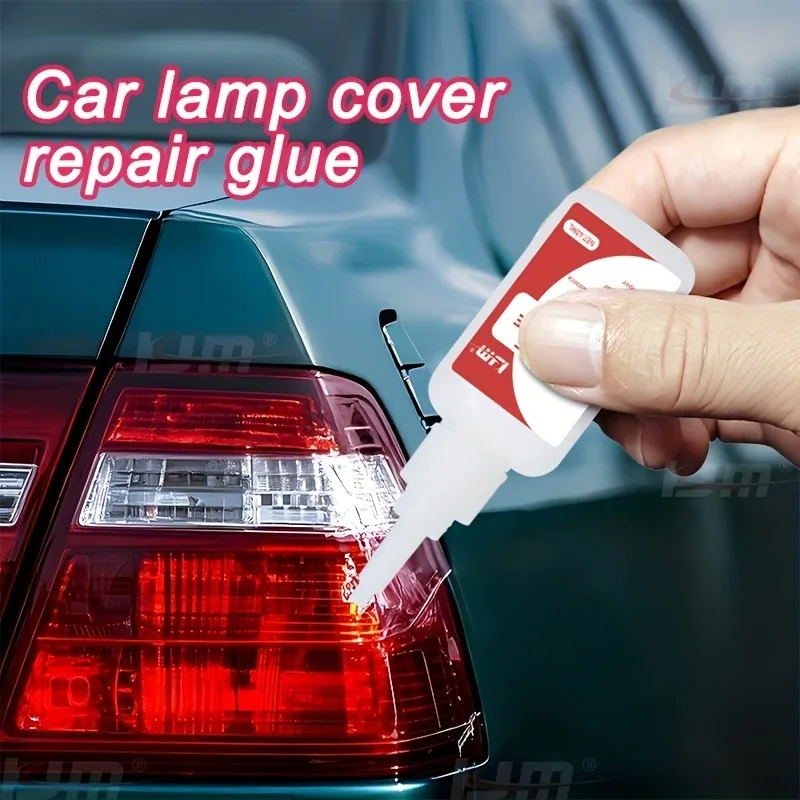Car Headlight Repair Kit: Quick-Curing Glue – Restores Lamps for Cars/SUVs/Trucks/Motorcycles, Durable & Easy to Apply