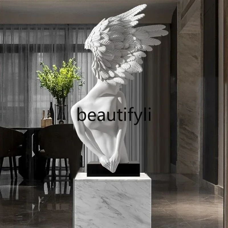 

S7486 ss Angel Girl Художественная скульптура Креативный орнамент персонажа Мягкое украшение